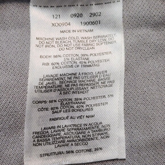 Columbia Men's Grey Short Sleeve Polo Shirt Active Fit Size L - Picture 6 of 13